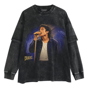 MICHAEL JACKSON VINTAGE VI 2 TANK TOP & TEE & LONG SLEEVE & LAYERED LS & HOODIE