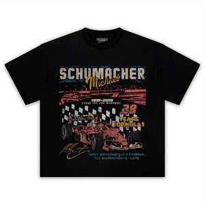 MICHAEL SCHUMACHER 28 YEARS FORMULA 1 TANK TOP & TEE & LONG SLEEVE & LAYERED LS & HOODIE