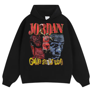 MICHEAL JORDAN CHICAGO BULLS VINTAGE STYLE TEE & LS & HOODIE