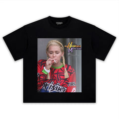 MILEY CYRUS HANNAH MONTANA FUNNY SMOKING V2 TEE & LS & HOODIE