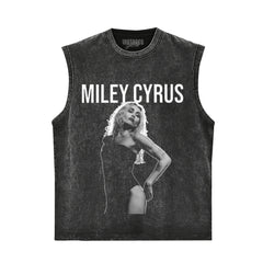 MILEY CYRUS POSE TANK TOP