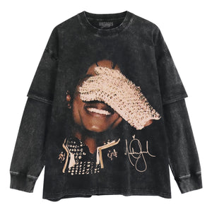 MICHAEL JACKSON GLOVE TANK TOP & TEE & LONG SLEEVE & LAYERED LS & HOODIE