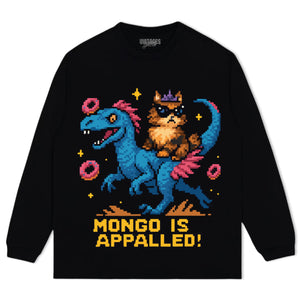 MONGO IS APPALLED! DUNGEON CRAWLER CARL V2 TEE & LS & HOODIE
