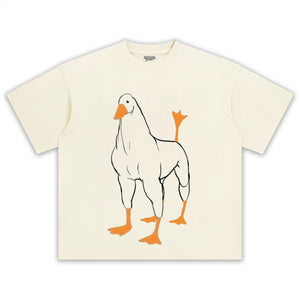 MUSCLE GOOSE TEE & LS & HOODIE