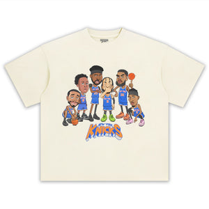 NEW YORK 2026 CHAMPION CARTOON TANK TOP & TEE & LONG SLEEVE & LAYERED LS & HOODIE