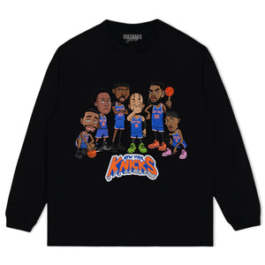 NEW YORK 2026 CHAMPION CARTOON TANK TOP & TEE & LONG SLEEVE & LAYERED LS & HOODIE