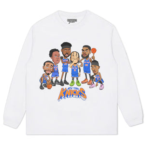 NEW YORK 2026 CHAMPION CARTOON TANK TOP & TEE & LONG SLEEVE & LAYERED LS & HOODIE