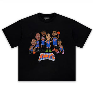 NEW YORK 2026 CHAMPION CARTOON TANK TOP & TEE & LONG SLEEVE & LAYERED LS & HOODIE