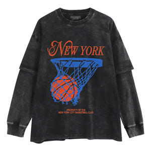 NEW YORK BASKETBALL TANK TOP & TEE & LONG SLEEVE & LAYERED LS & HOODIE