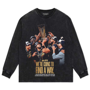 NEW YORK KNICKS & NBA CUP TEE & LS & HOODIE