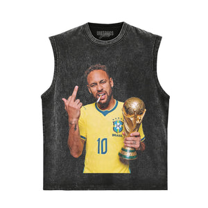NEYMAR BRAZIL GOAT TANK TOP & TEE & LONG SLEEVE & LAYERED LS & HOODIE