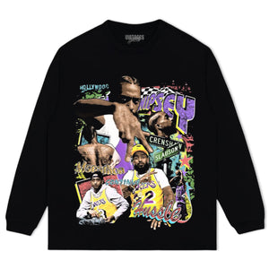 NIPSEY HUSSLE VINTAGE TEE & LS & HOODIE