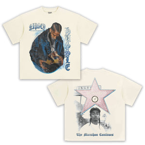 NIPSEY HUSSLE & THE MARATHON CONTINUES TEE