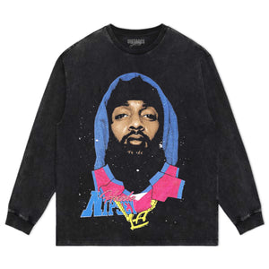 NIPSEY HUSSLE VINTAGE RAP V2 TEE & LS & HOODIE