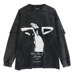 OLIVIA DEAN MERCH THE ART OF LOVING LIVE TOUR 2026 V2 TANK TOP & TEE & LONG SLEEVE & LAYERED LS & HOODIE