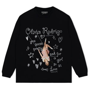 OLIVIA RODRIGO DOODLE TANK TOP & TEE & LONG SLEEVE & LAYERED LS & HOODIE