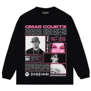 OMAR COURTZ TEE & LS & HOODIE