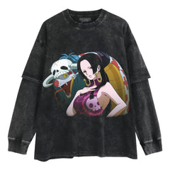 ONE PIECE - BOA.HANCOCK LAYERED LONG SLEEVE