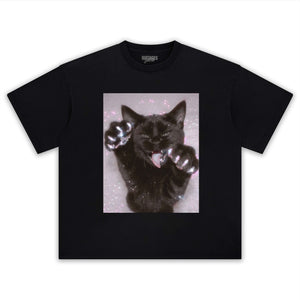 PINK DIAMOND CAT TEE