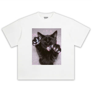 PINK DIAMOND CAT TEE