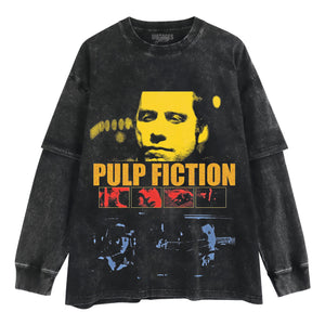 PULP FICTION VINTAGE V4 TANK TOP & TEE & LONG SLEEVE & LAYERED LS & HOODIE