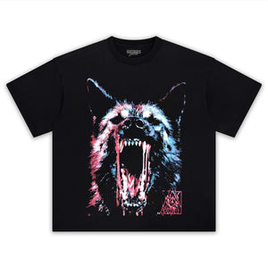 RETRO STREET STYLE & WOLF TEE