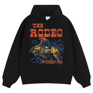 RETRO COWBOY RODEO SHIRT WESTERN TANK TOP & TEE & LONG SLEEVE & LAYERED LS & HOODIE