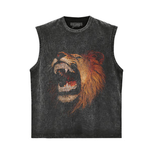 RETRO STREET STYLE & BLACK LION TANK TOP & TEE & LONG SLEEVE & LAYERED LS & HOODIE