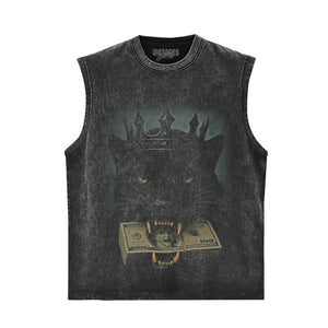 RETRO STREET STYLE & BLACK PANTHER V2 TANK TOP & TEE & LONG SLEEVE & LAYERED LS & HOODIE