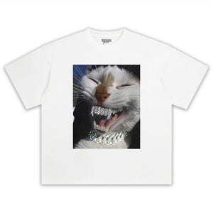 RETRO STREET STYLE & CAT TEE