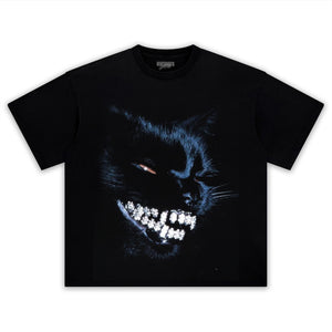 RETRO STREET STYLE & DARK CAT TANK TOP & TEE & LONG SLEEVE & LAYERED LS & HOODIE