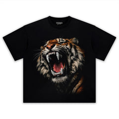 RETRO STREET STYLE & DARK TIGER TANK TOP & TEE & LONG SLEEVE & LAYERED LS & HOODIE