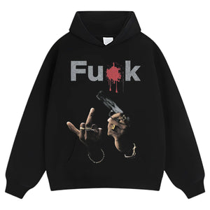 RETRO STREET STYLE FU$K TEE & LS & HOODIE