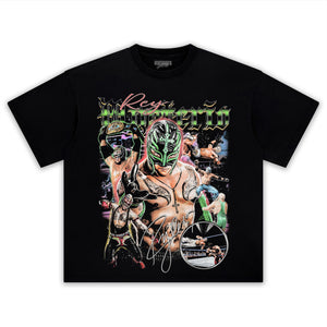 REY MYSTERIO TEE & LS & HOODIE