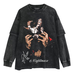 RHEA RIPLEY NIGHTMARE LAYERED LONG SLEEVE