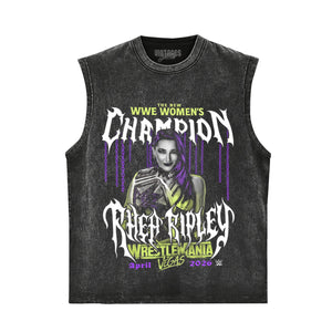 RHEA RIPLEY WRESTLEMANIA 42 WINNER TANK TOP & TEE & LONG SLEEVE & LAYERED LS & HOODIE