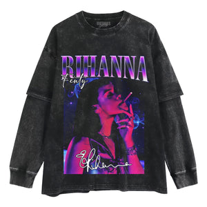 RIHANNA FENTY TANK TOP & TEE & LONG SLEEVE & LAYERED LS & HOODIE
