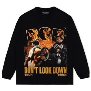 ROD WAVE & DON'T LOOK DOWN 2026 TOUR TANK TOP & TEE & LONG SLEEVE & LAYERED LS & HOODIE