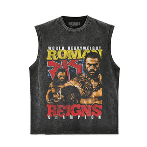 ROMAN REIGNS CHAMPIONSHIP TANK TOP & TEE & LONG SLEEVE & LAYERED LS & HOODIE