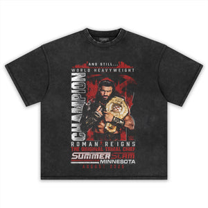 ROMAN REIGNS SUMMERSLAM 2026 TANK TOP & TEE & LONG SLEEVE & LAYERED LS & HOODIE