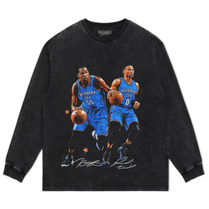 RUSSELL WESTBROOK & KEVIN DURANT TANK TOP & TEE & LONG SLEEVE & LAYERED LS & HOODIE