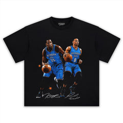 RUSSELL WESTBROOK & KEVIN DURANT TANK TOP & TEE & LONG SLEEVE & LAYERED LS & HOODIE