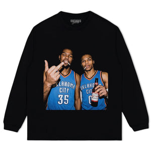 RUSSELL WESTBROOK & KEVIN DURANT V1 TANK TOP & TEE & LONG SLEEVE & LAYERED LS & HOODIE