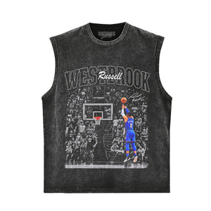 RUSSELL WESTBROOK OKLAHOMA BASKETBALL TANK TOP & TEE & LONG SLEEVE & LAYERED LS & HOODIE