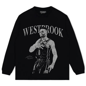 RUSSELL WESTBROOK TRIPLE DOUBLE VINTAGE TANK TOP & TEE & LONG SLEEVE & LAYERED LS & HOODIE