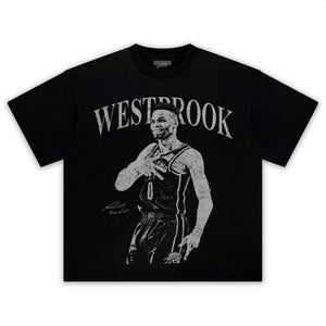 RUSSELL WESTBROOK TRIPLE DOUBLE VINTAGE TANK TOP & TEE & LONG SLEEVE & LAYERED LS & HOODIE