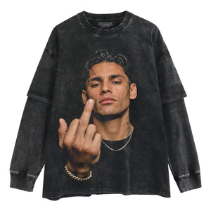 RYAN GARCIA - MIDDLE FINGER TANK TOP & TEE & LONG SLEEVE & LAYERED LS & HOODIE