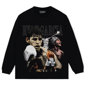 RYAN GARCIA VINTAGE BOXING V2 TANK TOP & TEE & LONG SLEEVE & LAYERED LS & HOODIE