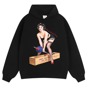 RETRO PIN-UP BODYBUILDER TANK TOP & TEE & LONG SLEEVE & LAYERED LS & HOODIE