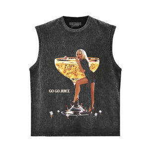 SABRINA CARPENTER GO GO JUICE POP ART TANK TOP & TEE & LONG SLEEVE & LAYERED LS & HOODIE